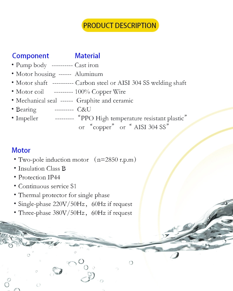 Shen Tai Jet-80A Home Water Supply 0.55kw 0.75HP Self-Priming Surface Pump