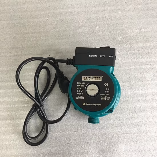 Pompe de circulation automatique de surpression d'eau domestique